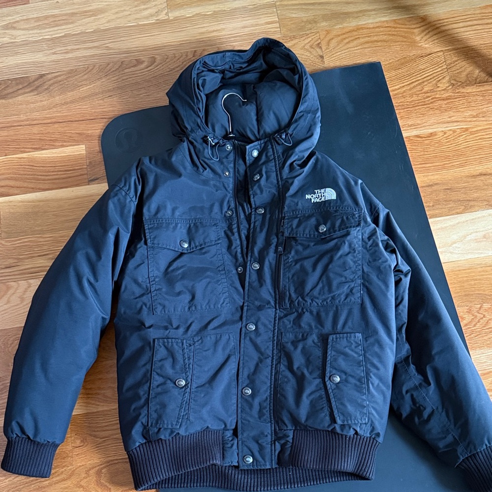 The North Face Men's Dark Blue Puffer Jacket
